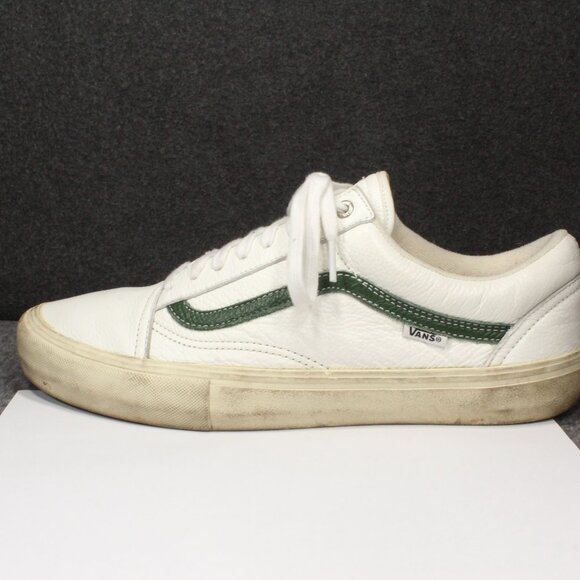 Share Vans X Only NY Shoes White Leather Sneakers Casual Skate Old Skool Men Siz - Picture 6 of 13